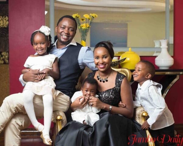 Kevin Mulei and his Family