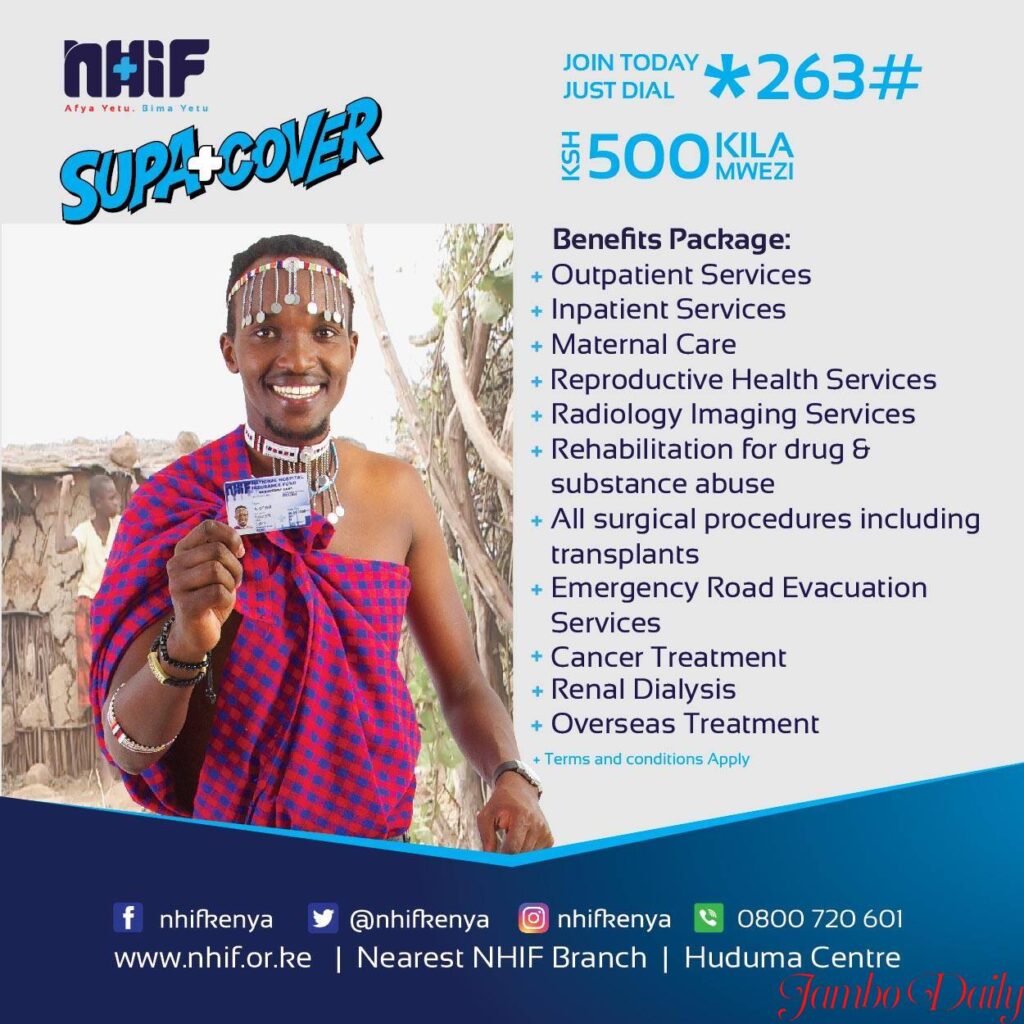 How to apply for NHIF, Packages and Requirements