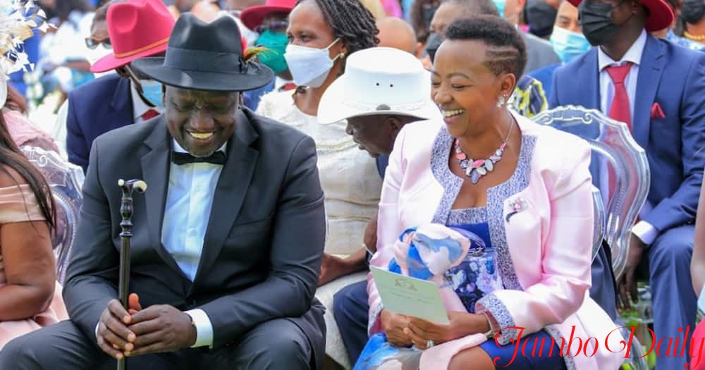 William Ruto and the Wife