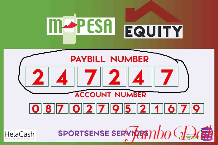 Transfer money from M-Pesa to Equity Bank