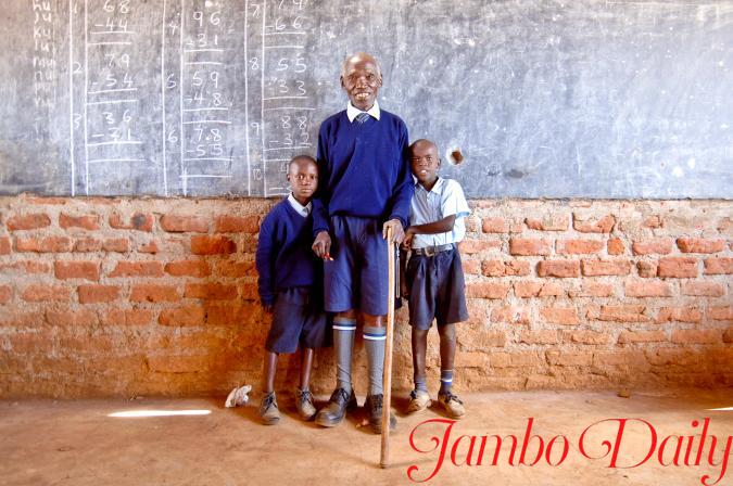 World oldest Schoolboy - Kimani Ng’ang’a Maruge Photo